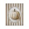 Stupell Industries Beige Stripes Pumpkin Wall Plaque, design by Arlington Prints